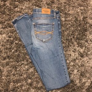 Light Wash A&F Jeans